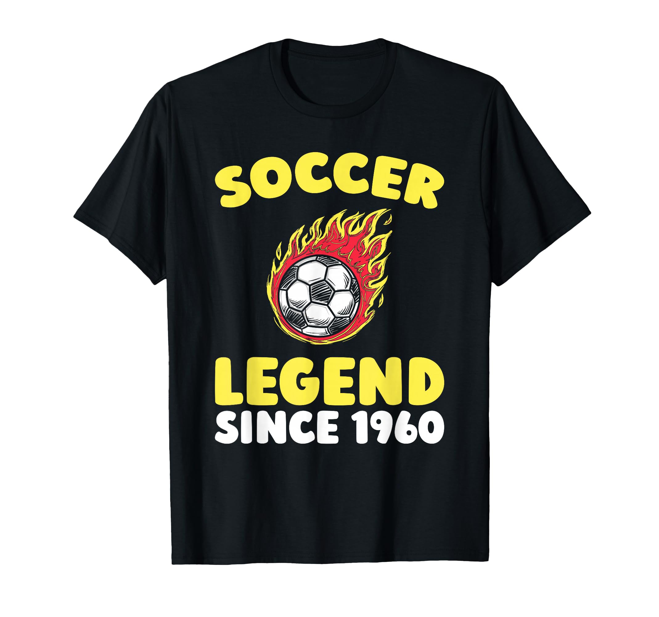 Born 1960 Player Team Sports Soccer T-Shirt - Trendy Graphic Unisex - T-Shirt, Sweatshirt, Hoodie