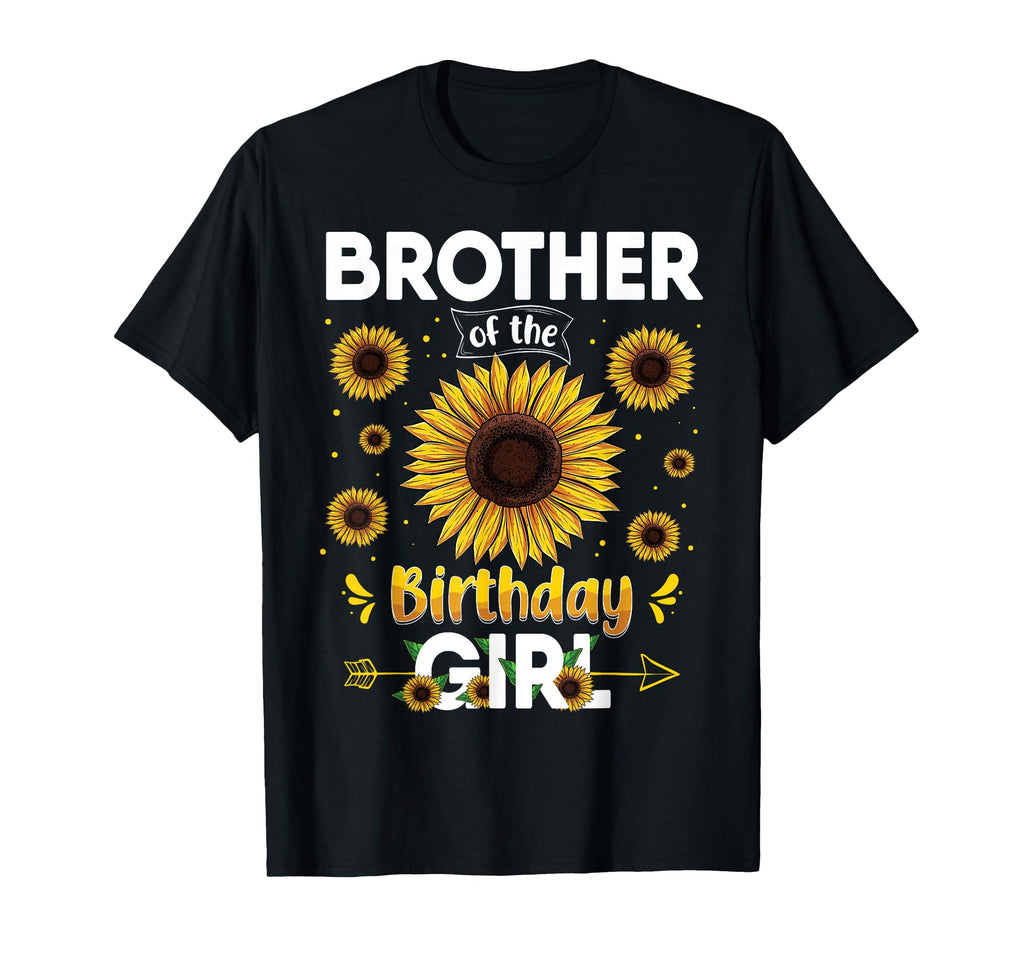 Brother Birthday Sunflower Party T-Shirt - Fun Novelty Design for Adults - T-Shirt, Sweatshirt, Hoodie