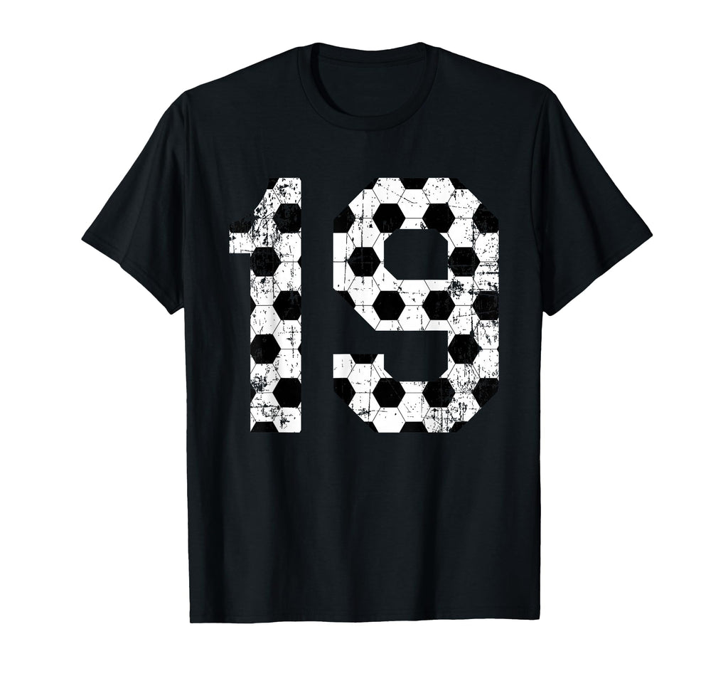 Soccer 19 Jersey Number T-Shirt - Aesthetic Graphic Men Women - T-Shirt, Sweatshirt, Hoodie