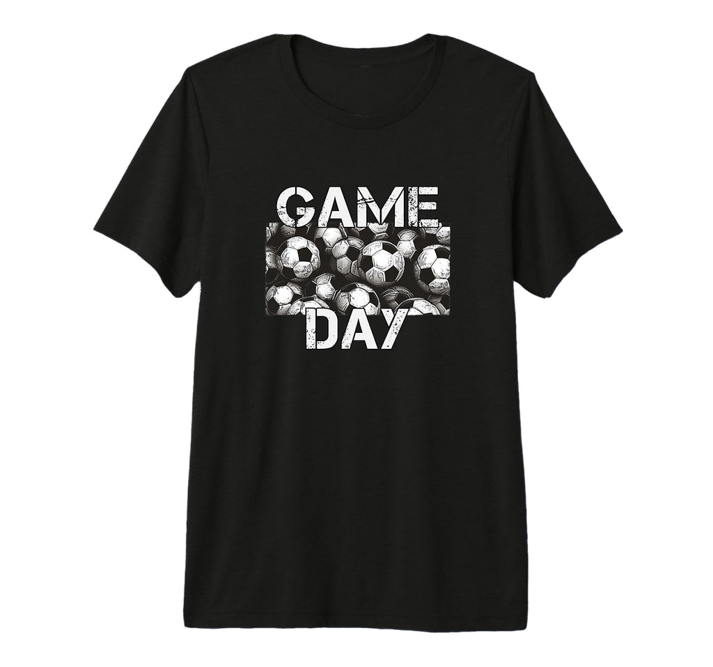 Game Day Soccer Player Sports Soccer Mom T-Shirt - Custom Art Print Unisex - T-Shirt, Sweatshirt, Hoodie