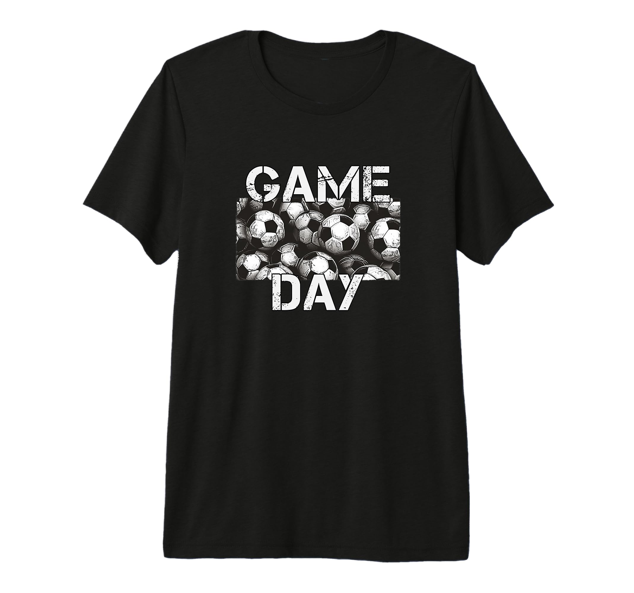 Game Day Soccer Player Sports Soccer Mom T-Shirt - Custom Art Print Unisex - T-Shirt, Sweatshirt, Hoodie
