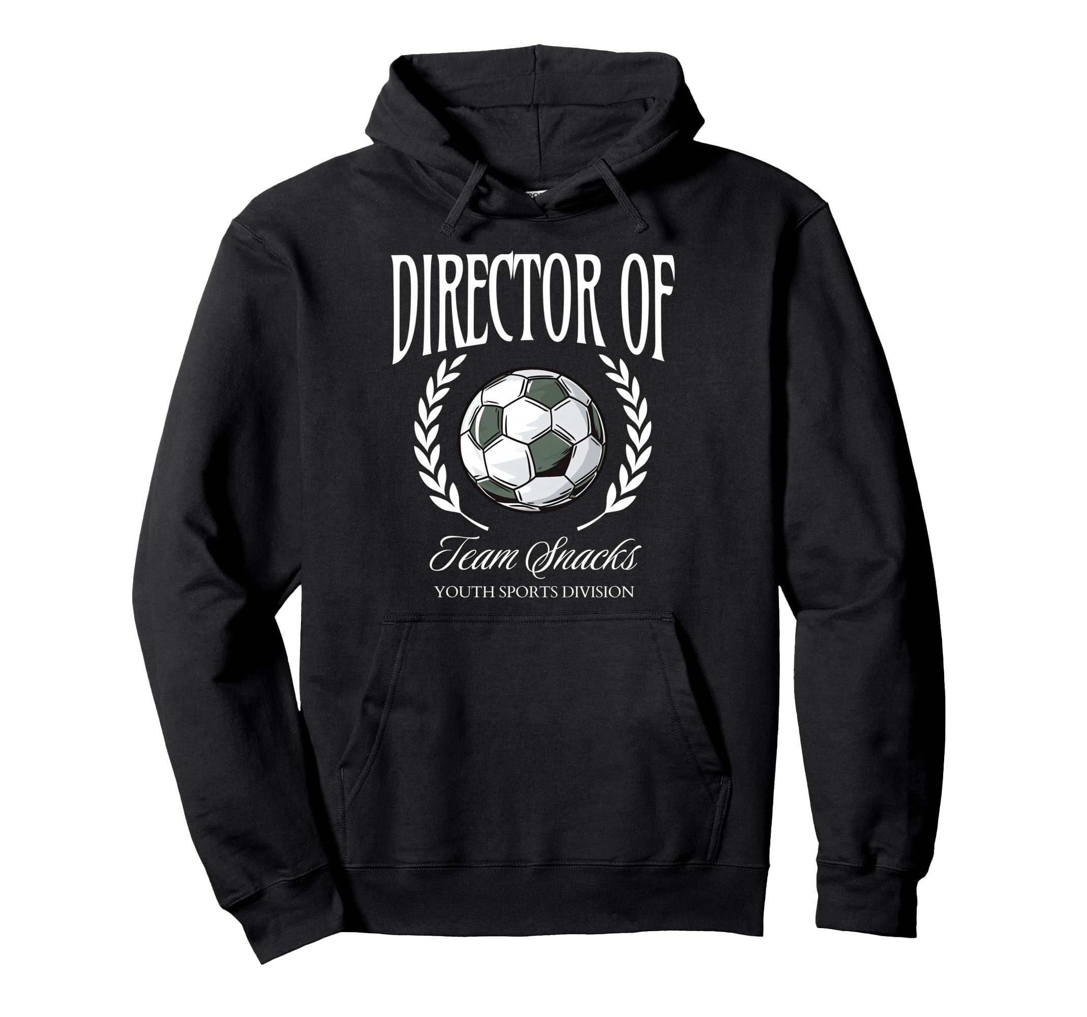 Director Team Snacks Soccer Sports Parent Hoodie - Graphic Print Unisex - T-Shirt, Sweatshirt, Hoodie