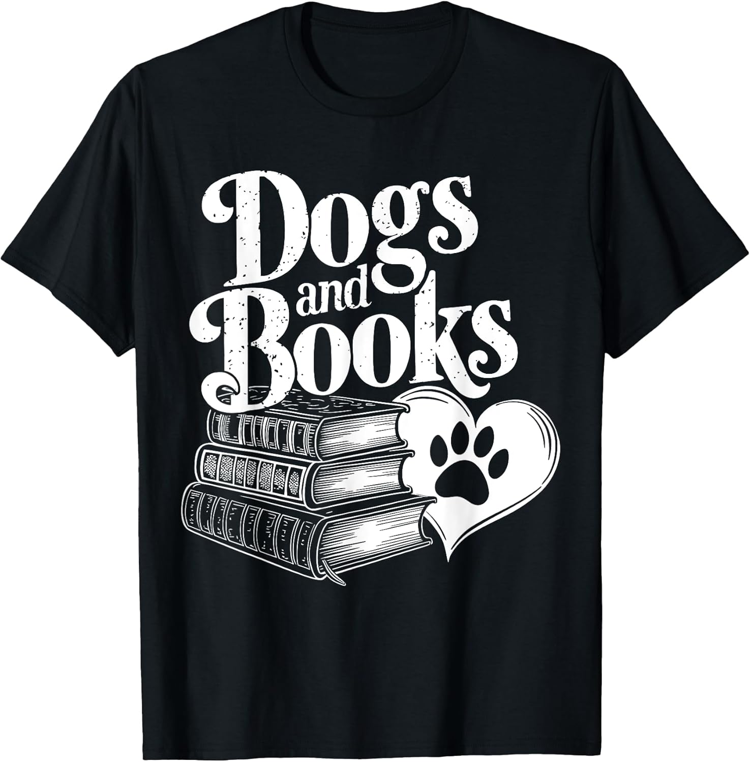 Dog and Book Enthusiast Funny Apparel - Adult & Kids T-Shirts, Sweatshirts & Hoodies apparel design preview 1