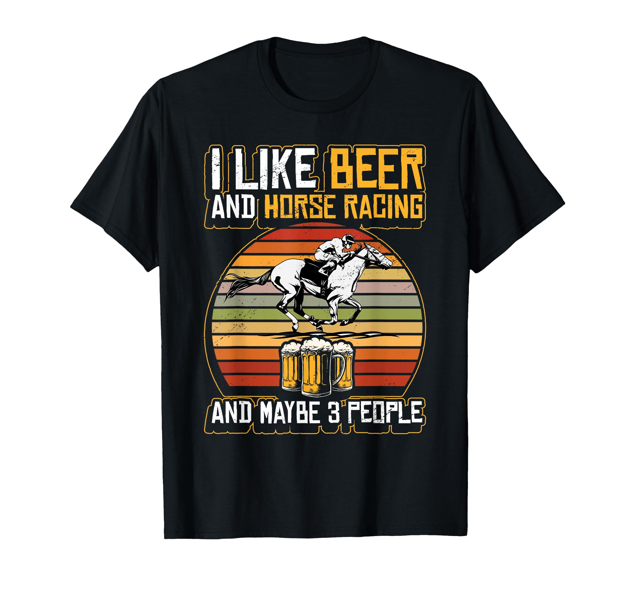 Funny Horse Racing Derby Horse Betting T-Shirt - Trendy Graphic for Adults - T-Shirt, Sweatshirt, Hoodie