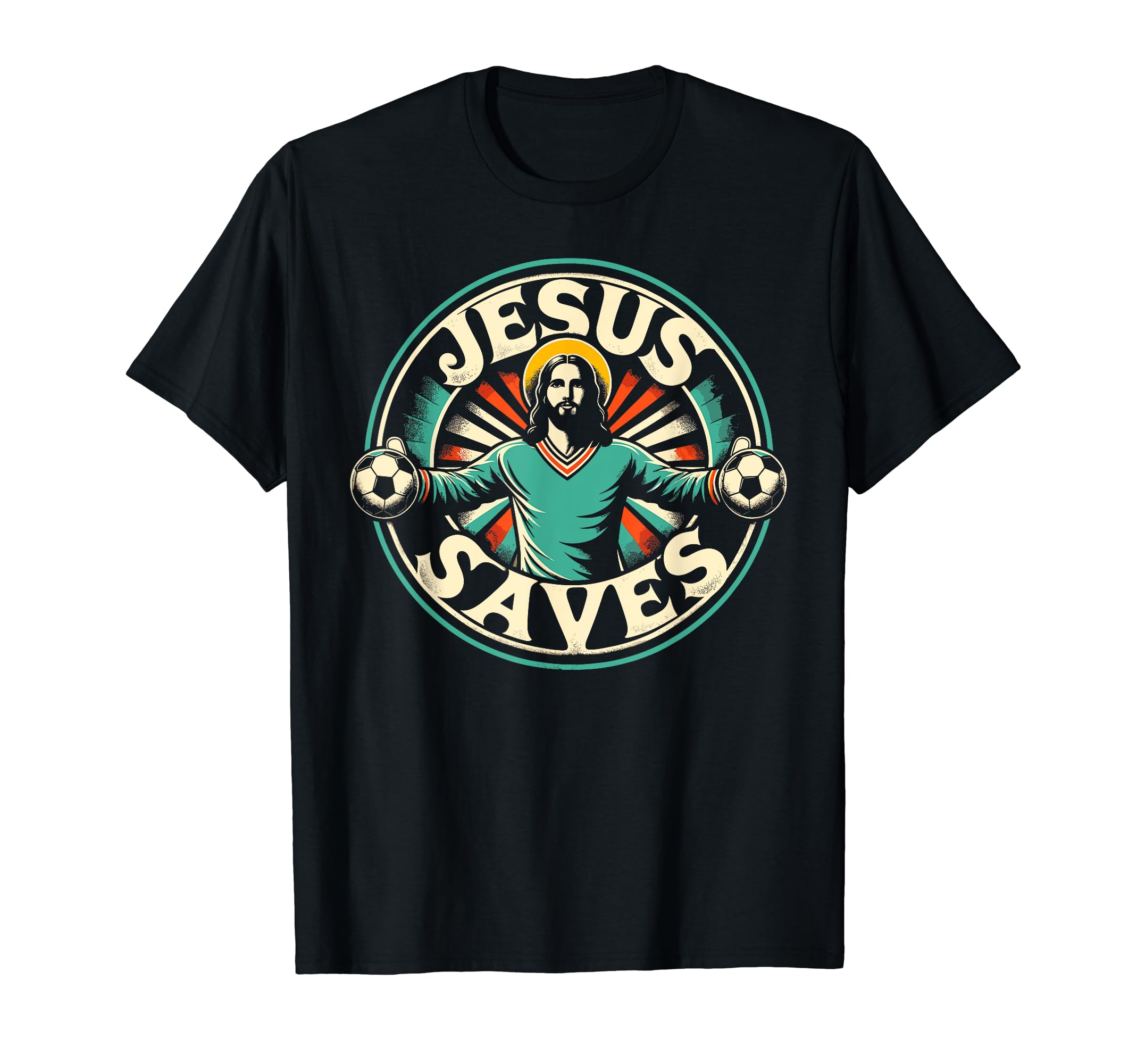 C J S Religious Christian Soccer T-Shirt - Novelty Apparel Men Women - T-Shirt, Sweatshirt, Hoodie