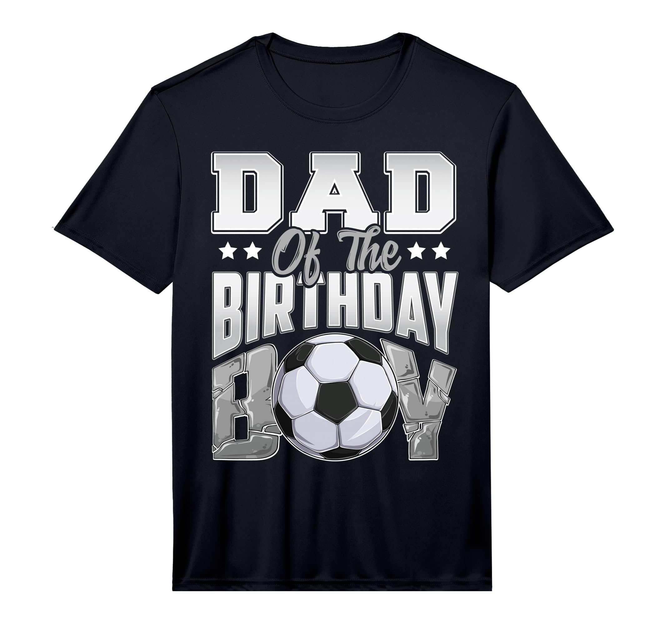 Dad Soccer Birthday Family T-Shirt - Casual Everyday Wear for Adults - T-Shirt, Sweatshirt, Hoodie