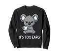 Coffee Koala Love R Dad Mom Birth Sweatshirt - Unique Graphic for Adults - T-Shirt, Sweatshirt, Hoodie