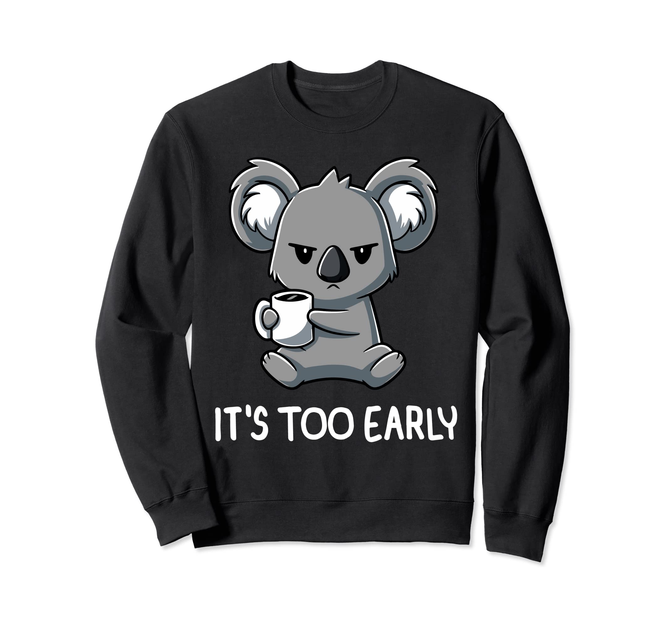 Coffee Koala Love R Dad Mom Birth Sweatshirt - Unique Graphic for Adults - T-Shirt, Sweatshirt, Hoodie