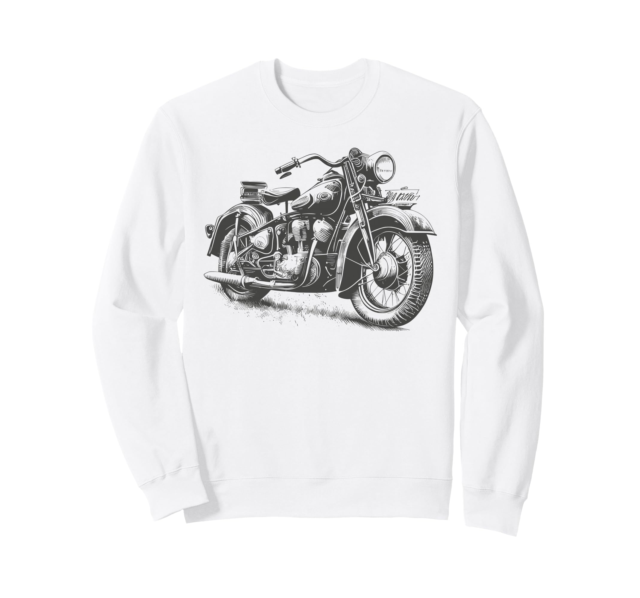 Motorcycling Biker Motorcycle Ride Sweatshirt - Streetwear Style for Adults - T-Shirt, Sweatshirt, Hoodie