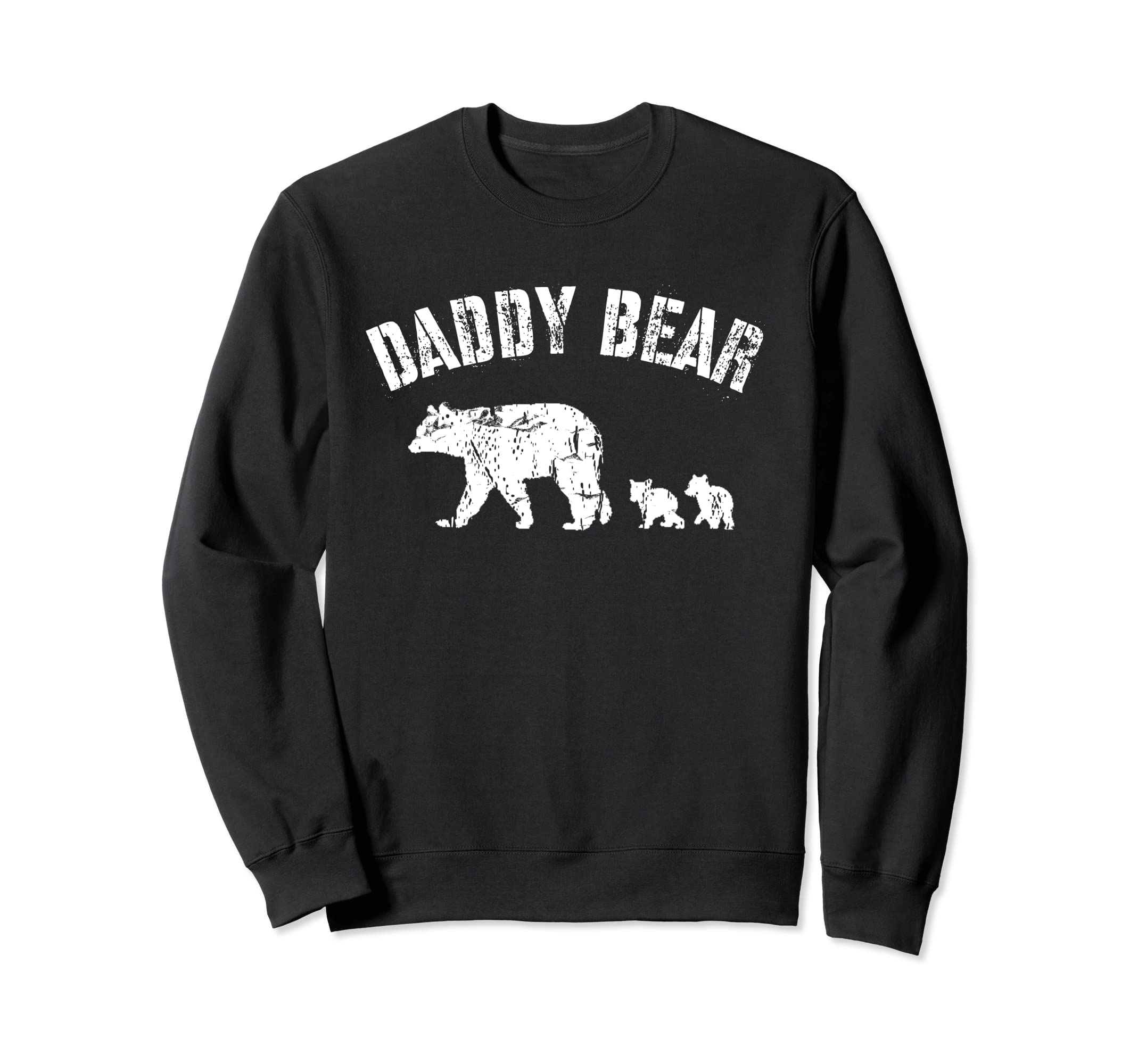 Daddy Bear 2 Two Cubs Dad Fun Father Sweatshirt - Unique Graphic Men Women - T-Shirt, Sweatshirt, Hoodie