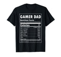 Gamer Dad Nutrition Facts Video Gamer T-Shirt - Trendy Graphic for Adults - T-Shirt, Sweatshirt, Hoodie
