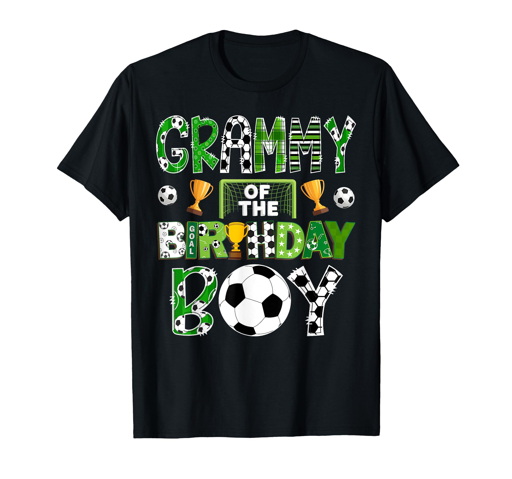 Grammy Birthday Soccer Player Game Day T-Shirt - Streetwear Style Men Women - T-Shirt, Sweatshirt, Hoodie