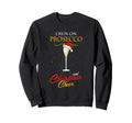 I Run Prosecco And Cheer Santa Sweatshirt - Aesthetic Graphic Men Women - T-Shirt, Sweatshirt, Hoodie