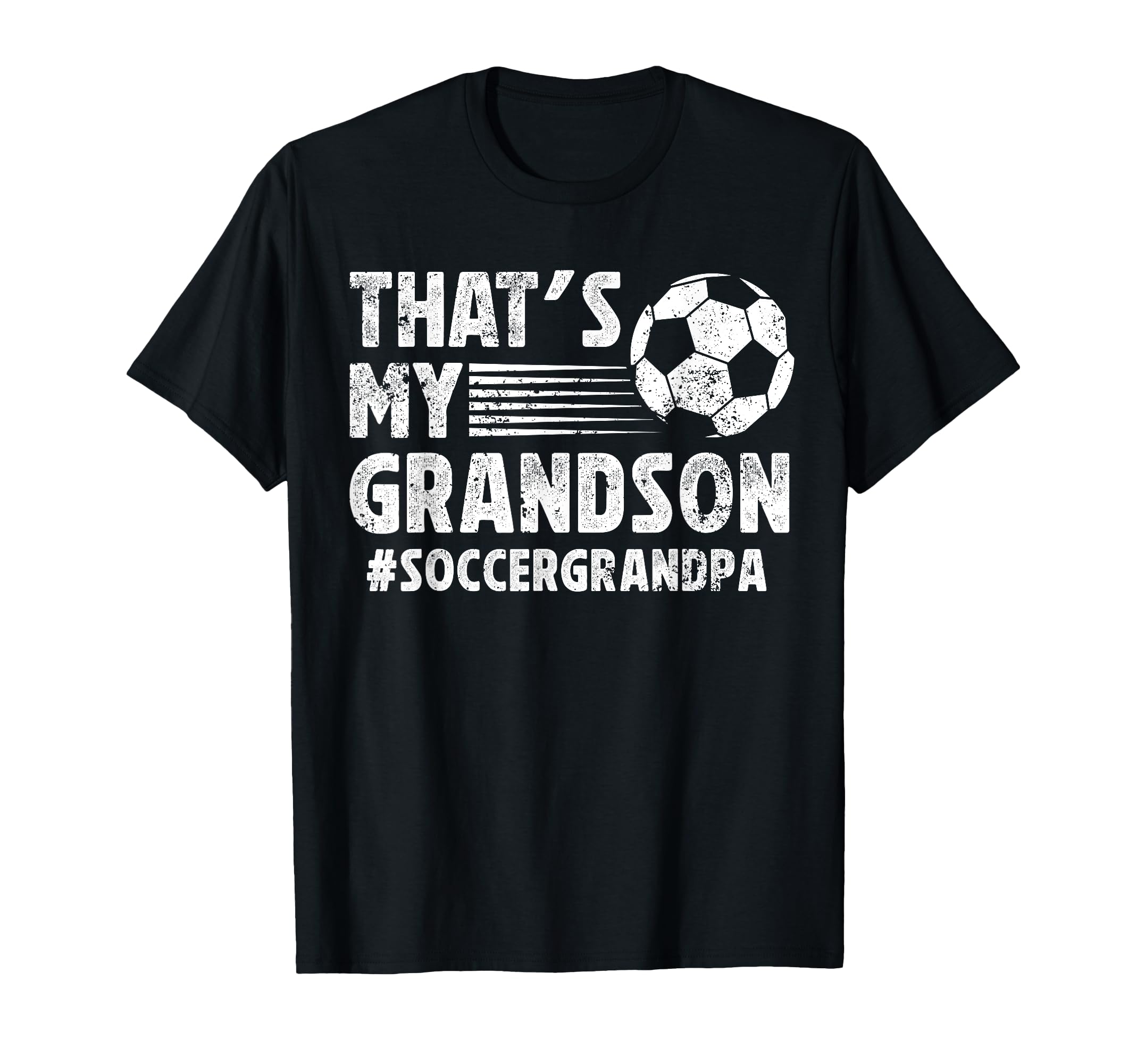 Thats My Grandson Soccer Grandpa Soccer T-Shirt - Aesthetic Graphic Unisex - T-Shirt, Sweatshirt, Hoodie