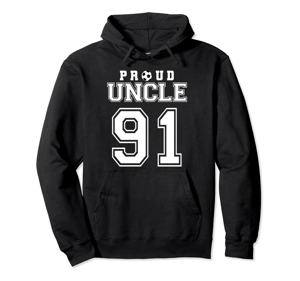 Number 91 Custom Proud Soccer Futbol Hoodie - Minimalist Print Unisex - T-Shirt, Sweatshirt, Hoodie
