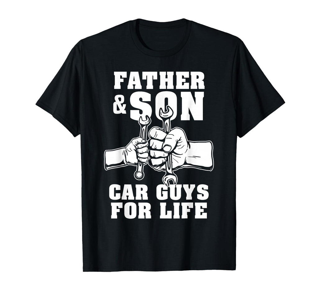 Father And Son Car Guys Life Car Mechanic T-Shirt - Novelty Apparel Unisex - T-Shirt, Sweatshirt, Hoodie