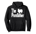 Pomfather Funny Pomeranian Dog Dad Hoodie - Custom Art Print Men Women - T-Shirt, Sweatshirt, Hoodie
