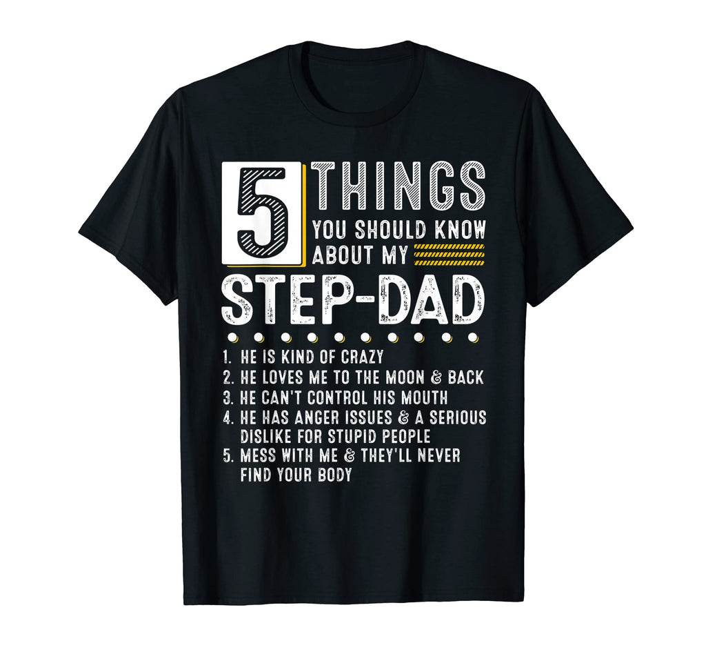 Mens 5 Things You Should Know About My T-Shirt - Trendy Graphic Men Women - T-Shirt, Sweatshirt, Hoodie