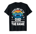 Leveling Up To Dad New Player Is T-Shirt - Minimalist Print for Adults - T-Shirt, Sweatshirt, Hoodie