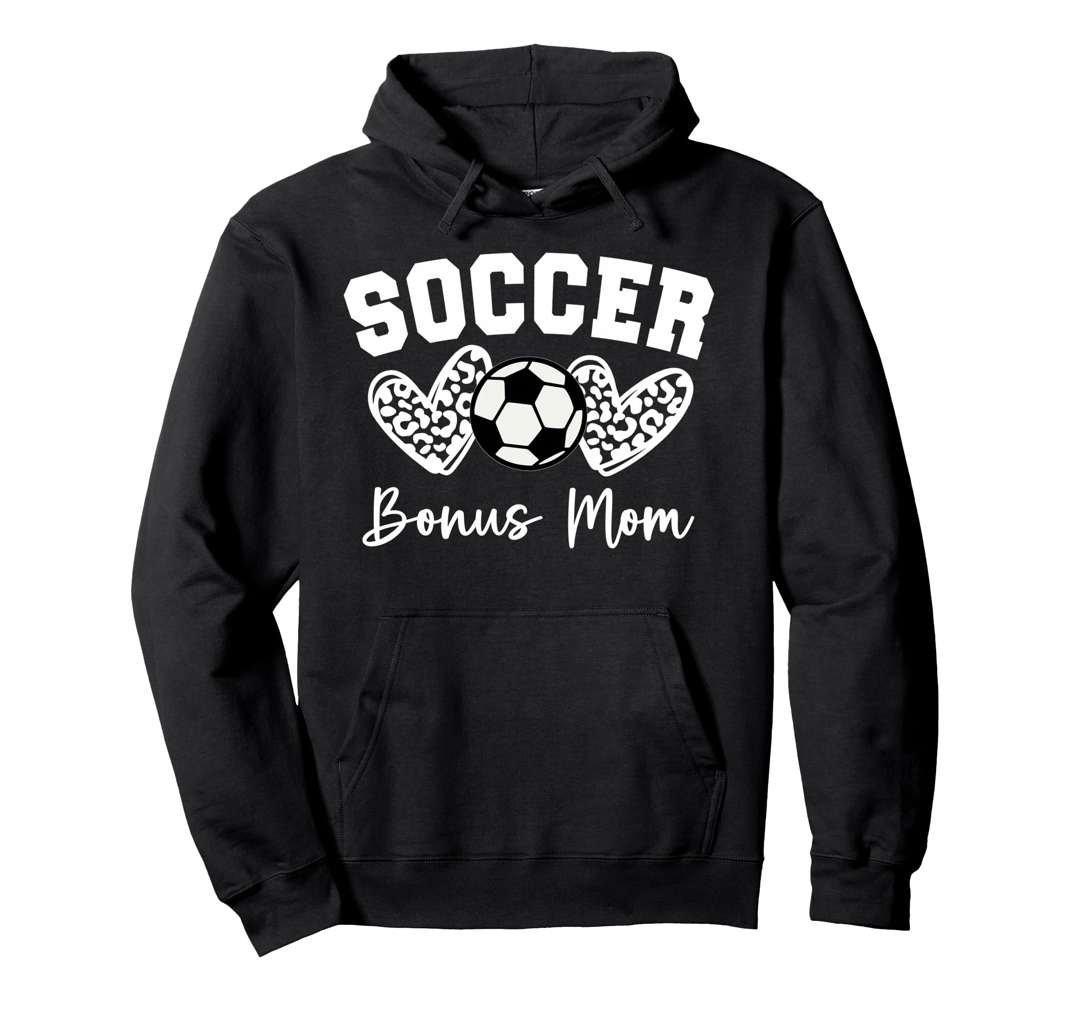 Soccer Bonus Mom Matching Family Soccer Hoodie - Aesthetic Graphic Unisex - T-Shirt, Sweatshirt, Hoodie