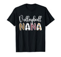 Volleyball Nana Leopard Nana T-Shirt - Minimalist Print for Adults - T-Shirt, Sweatshirt, Hoodie