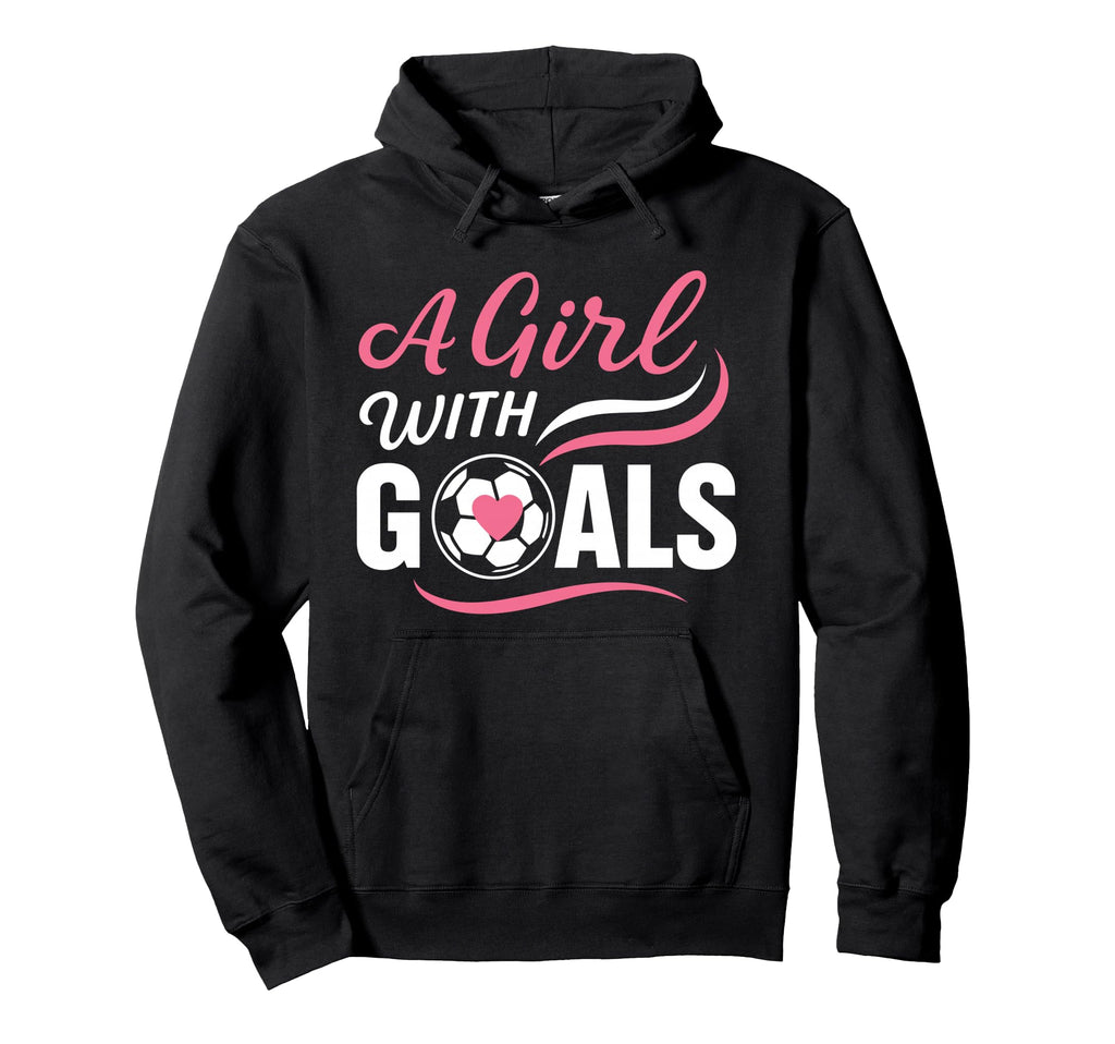 Soccer Player Goals Game Day Hoodie - Custom Art Print for Adults - T-Shirt, Sweatshirt, Hoodie