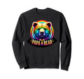 Lgbtq Papa Bear Rainbow Gay Pride Sweatshirt - Fun Novelty Design Unisex - T-Shirt, Sweatshirt, Hoodie