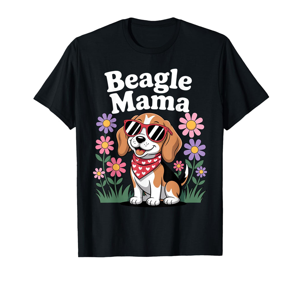 Funny Beagle Art Mom Beagle Dog T-Shirt - Casual Everyday Wear Unisex - T-Shirt, Sweatshirt, Hoodie