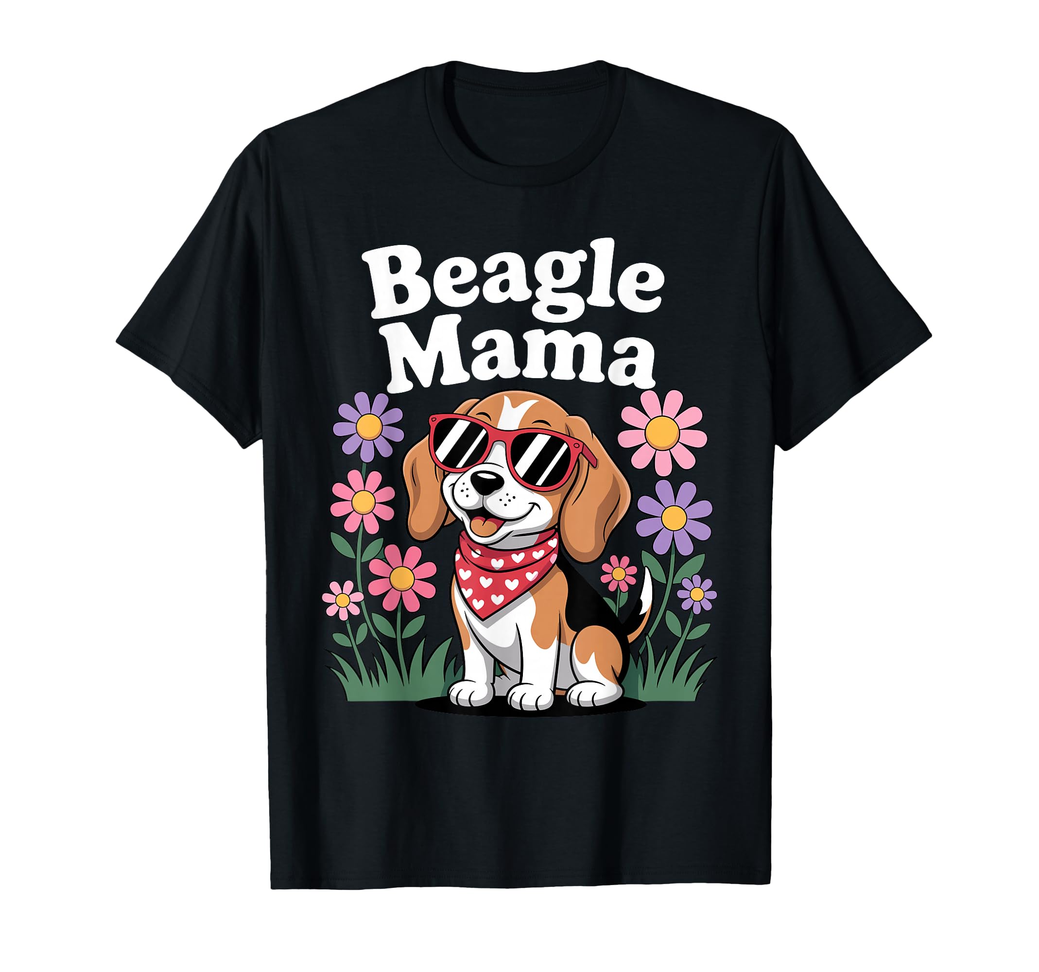 Funny Beagle Art Mom Beagle Dog T-Shirt - Casual Everyday Wear Unisex - T-Shirt, Sweatshirt, Hoodie