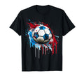 Soccer Player Usa Flag American Flag T-Shirt - Custom Art Print for Adults - T-Shirt, Sweatshirt, Hoodie