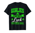 Goalie St Patricks Day Hockey T-Shirt - Fun Novelty Design Men Women - T-Shirt, Sweatshirt, Hoodie