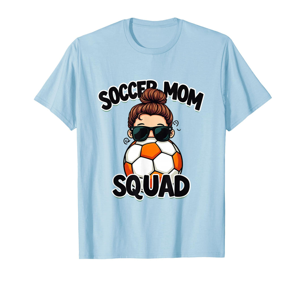 Soccer Mom Squad Team Moms T-Shirt - Custom Art Print for Adults - T-Shirt, Sweatshirt, Hoodie