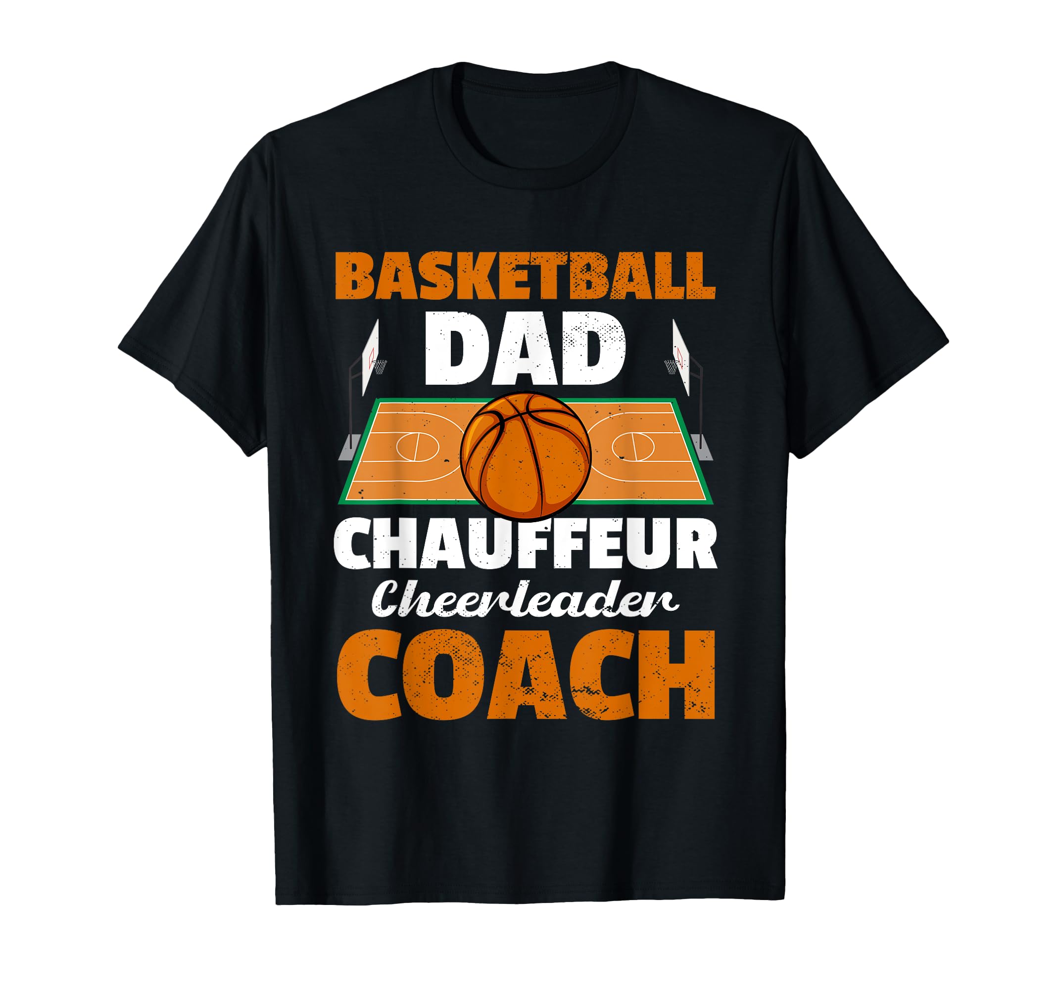 Fathers Day Basketball Dad Game Day T-Shirt - Casual Everyday Wear Unisex - T-Shirt, Sweatshirt, Hoodie