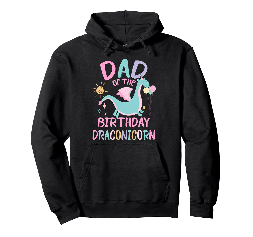 Dad Birthday Dracon Family Matching Hoodie - Custom Art Print for Adults - T-Shirt, Sweatshirt, Hoodie