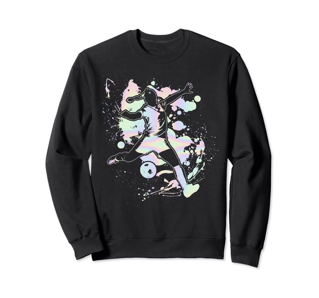 Soccer Player Sweatshirt - Custom Art Print Men Women - T-Shirt, Sweatshirt, Hoodie