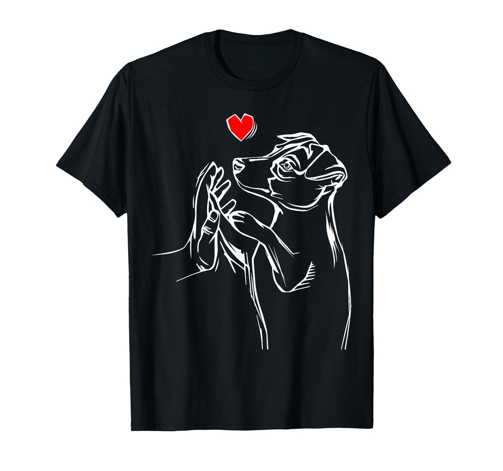 Jack Russell Terrier Love Wifey Dog Gift T-Shirt - Aesthetic Graphic Unisex - T-Shirt, Sweatshirt, Hoodie