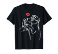 Jack Russell Terrier Love Wifey Dog Gift T-Shirt - Aesthetic Graphic Unisex - T-Shirt, Sweatshirt, Hoodie