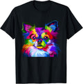Long Hair Chihuahua Pop Art Portrait for Dog Owners - Adult & Kids T-Shirts, Sweatshirts & Hoodies apparel design preview 1