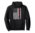 Proud Papa Flag Funny Fathers Day Hoodie - Casual Everyday Wear for Adults - T-Shirt, Sweatshirt, Hoodie