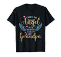 I Have Angel Heaven I Call Him Grandpa T-Shirt - Trendy Graphic for Adults - T-Shirt, Sweatshirt, Hoodie
