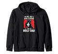 American Bully Dog Dad Fathers Day T-Shirt - Casual Everyday Wear Unisex - T-Shirt, Sweatshirt, Hoodie