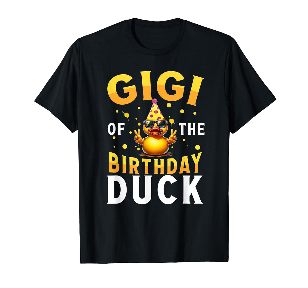 Funny Gigi Birthday Duck Crew Rubber T-Shirt - Streetwear Style Unisex - T-Shirt, Sweatshirt, Hoodie