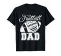Happy Fathers Day Football Dad Family T-Shirt - Custom Art Print Unisex - T-Shirt, Sweatshirt, Hoodie
