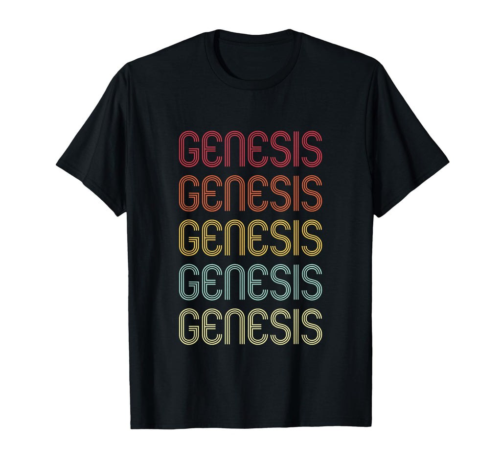 Genesis Wordmark Pattern Personalized T-Shirt - Streetwear Style Men Women - T-Shirt, Sweatshirt, Hoodie