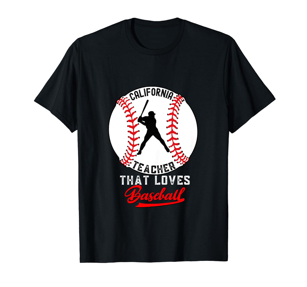 Funny California Teacher That Loves T-Shirt - Minimalist Print Unisex - T-Shirt, Sweatshirt, Hoodie