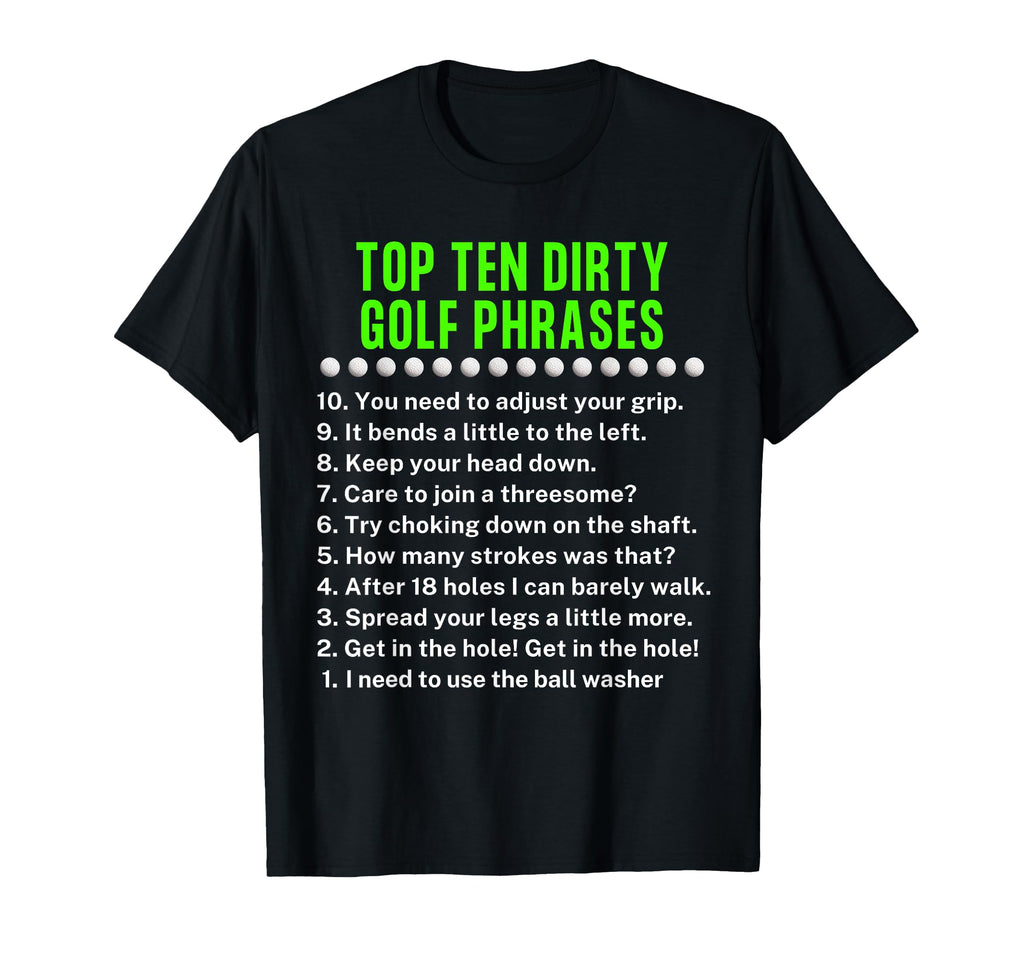 Gag Golf Ideas Golf Dad Funny Golf T-Shirt - Aesthetic Graphic Men Women - T-Shirt, Sweatshirt, Hoodie