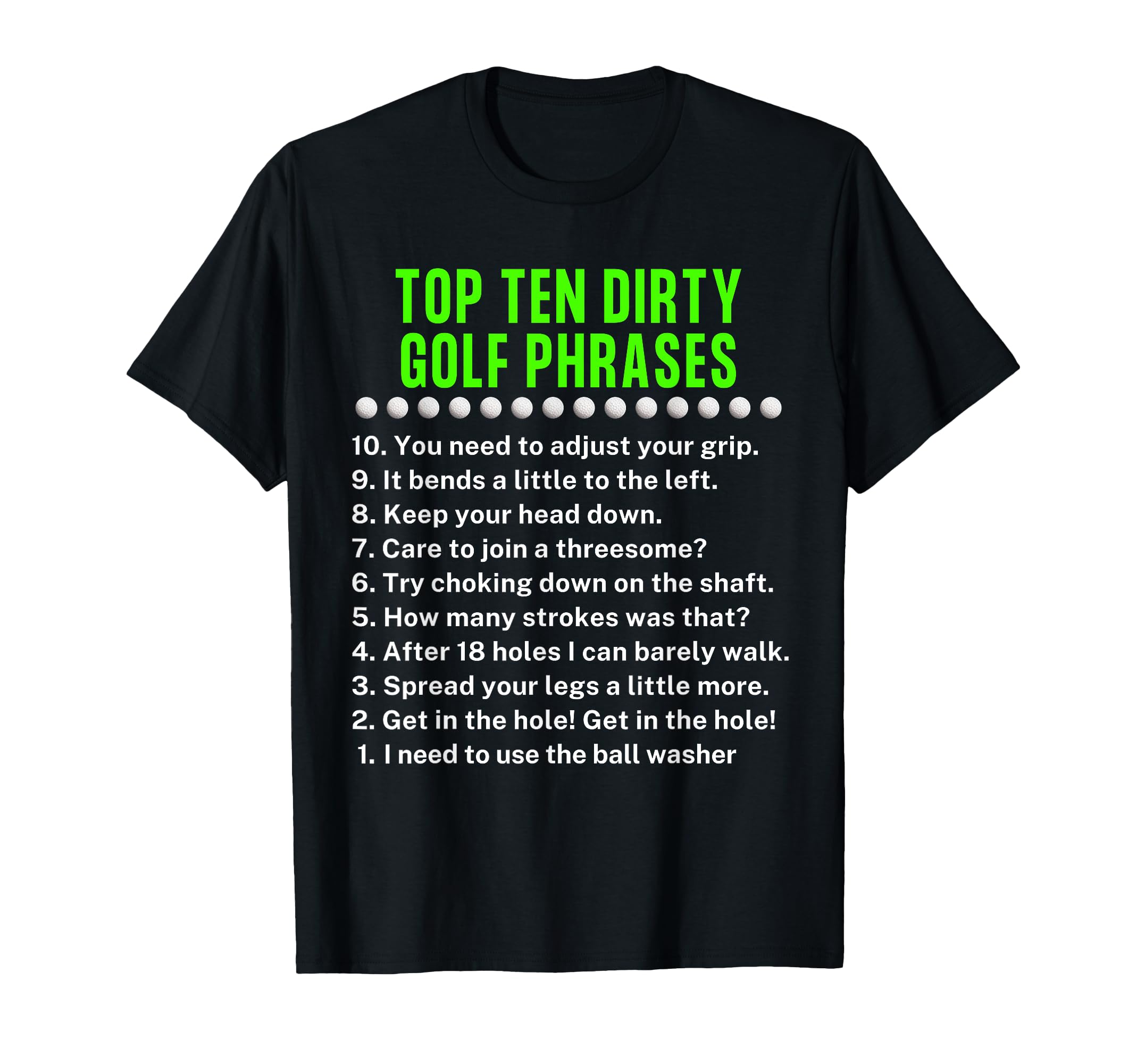 Gag Golf Ideas Golf Dad Funny Golf T-Shirt - Aesthetic Graphic Men Women - T-Shirt, Sweatshirt, Hoodie