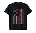 American Flag Cartographer Us Flag Dad T-Shirt - Graphic Print Men Women - T-Shirt, Sweatshirt, Hoodie