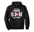 Thats My Grandson Out There Football Hoodie - Custom Art Print Men Women - T-Shirt, Sweatshirt, Hoodie