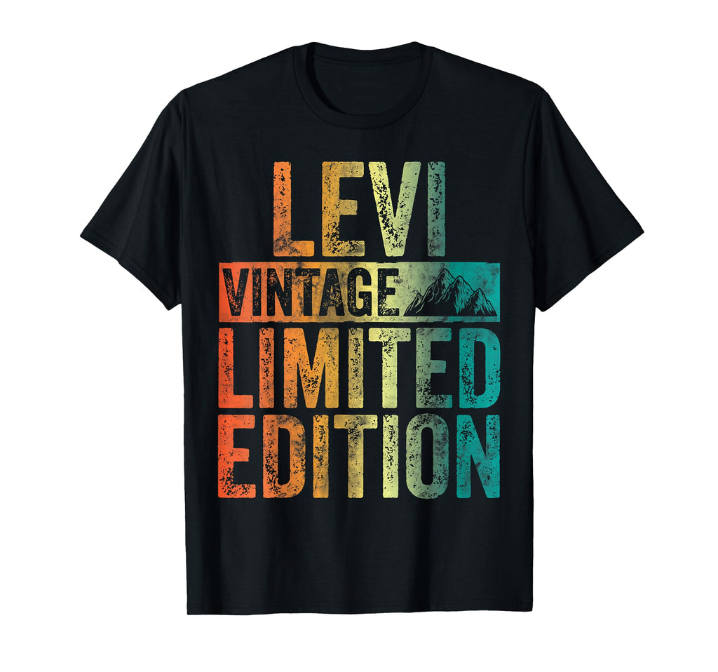 Personalized Name Levi T-Shirt - Novelty Apparel for Adults - T-Shirt, Sweatshirt, Hoodie